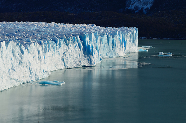 falaise de glace