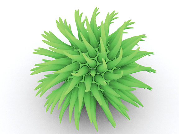 a viral particle 