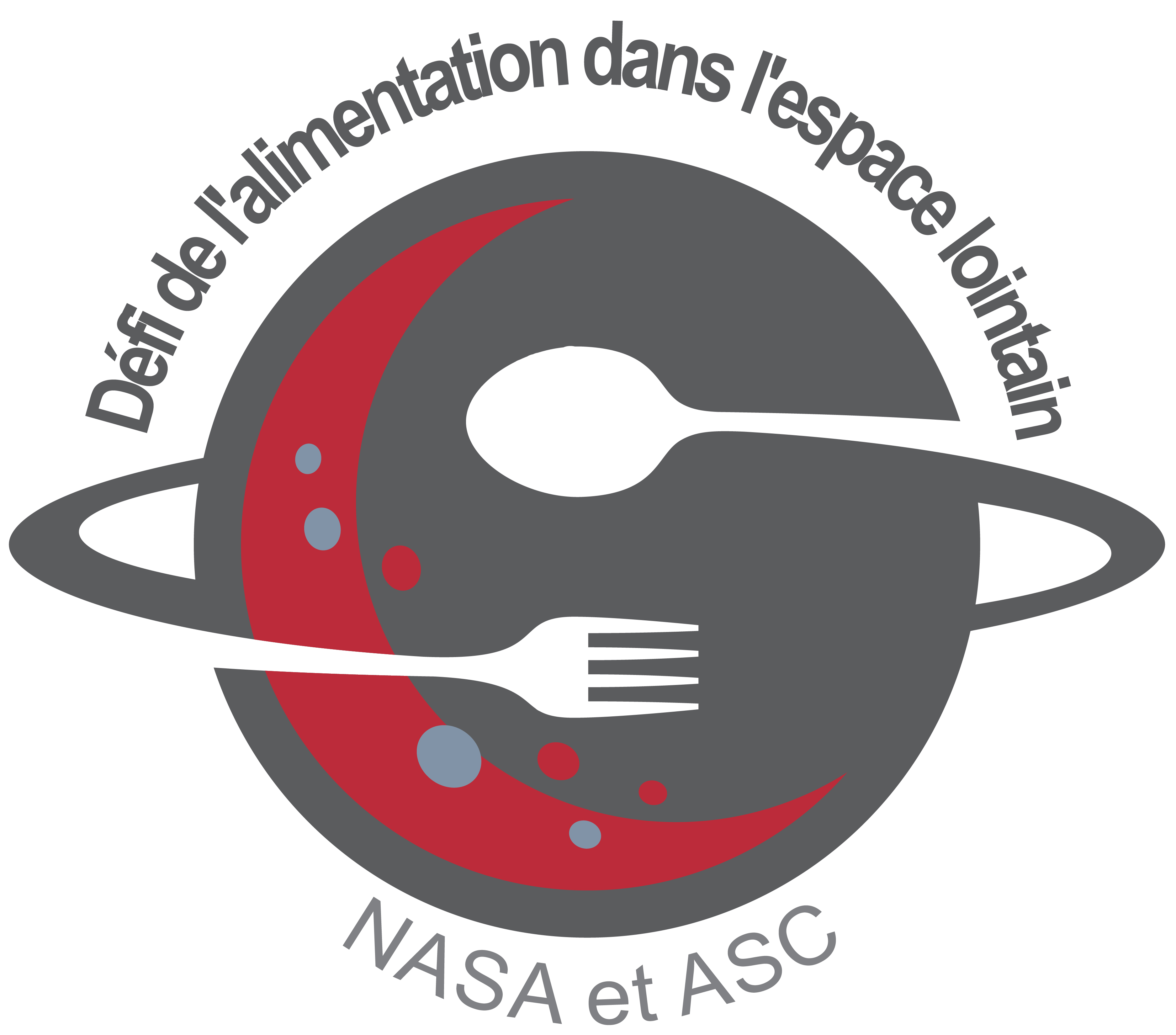 Logo du Défi de l’alimentation dans l’espace lointain
